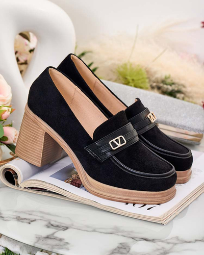 Royalfashion Dámské mokasíny na kůlu Lemaneg