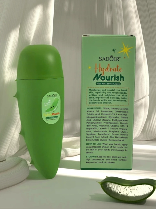 Aurelia Hydratia - Крем для рук Aloe Vera з ніацинамідом та гіалуроновою кислотою 50г