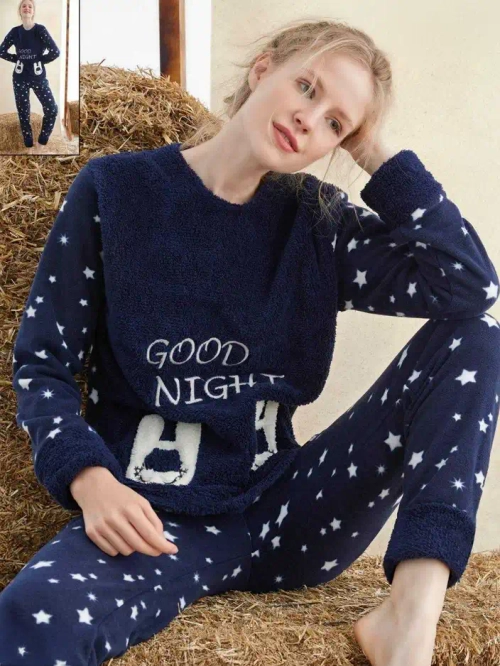 Royalfashion Жіночі піжами a'la Polar Happy Sweet Dream