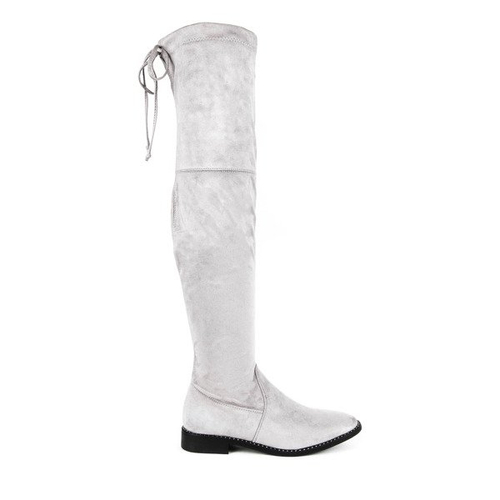 Сірі черевики з еко-замші Taramina - Взуття 1