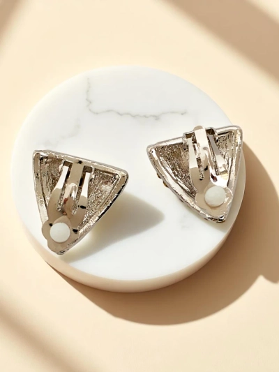 Royalfashion Dámské klipsové náušnice s kubickou zirkonií