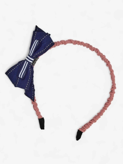 Royalfashion Dětská čelenka do vlasů s mašlí