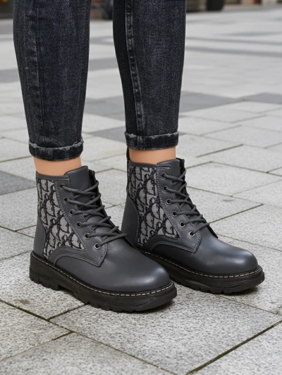 Dámské kotníkové boty s potiskem Efrioz