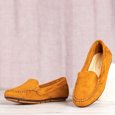 Hnědé mokasíny s ozdobou Eleonora - Obuv 1