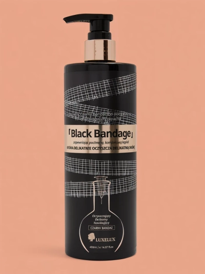 Luxelux Černý sprchový gel 400 ml