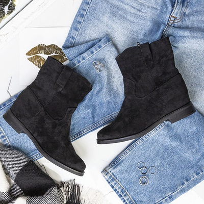 Чорні ботильйони Kely - Взуття