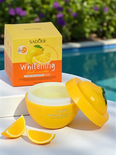 Aurelia Lemon Hydratica Маска проти зморшок з екстрактом лимона 120ml