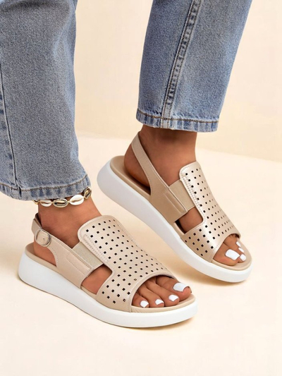 Royalfashion Dámské sandály na silnější podrážce BreezyStep