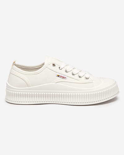 Жіночі білі кросівки Scola-Shoes