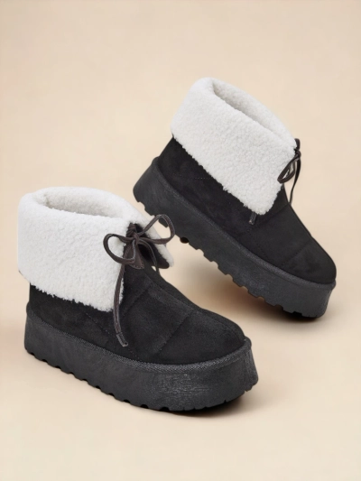 Dámské sněhule s šněrováním Royalfashion Wdeno