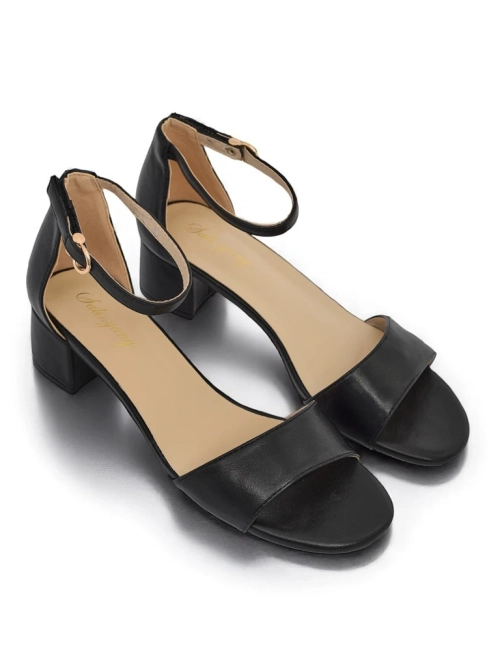 Royalfashion Жіночі сандалі на низькому підборі SoftHeels