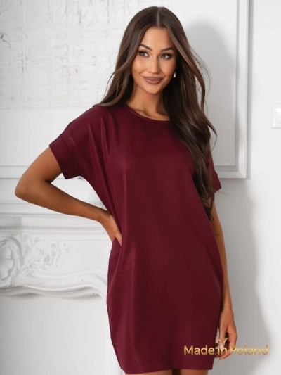 Jednoduché dámské krátké šaty Lady Time