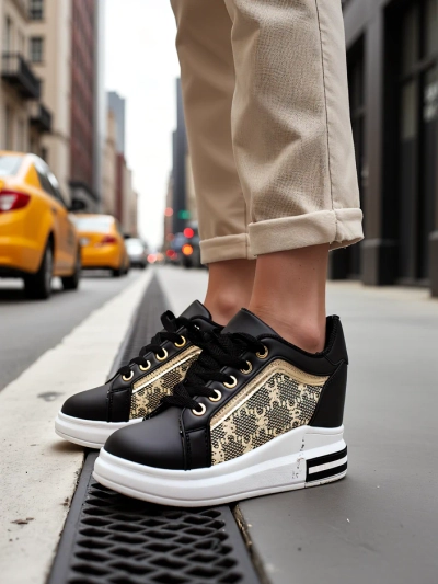 Royalfashion Жіночі спортивні черевики з прихованим підйомом Jesioo