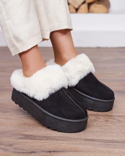 Royalfashion Světle hnědé dámské boty a'la snow boots s ornamentem Parisela