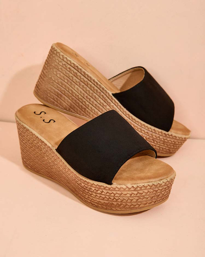 Royalfashion Dámské žabky na platformě a kotvičce Albavia