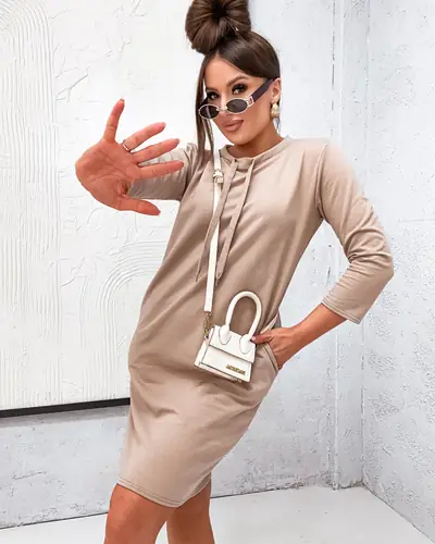 Royalfashion Bavlněné dámské mini šaty