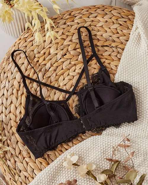 Жіночий бюстгальтер Royalfashion з декоративними бретелями