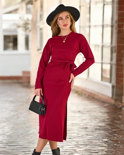 Royalfashion Dámské midi šaty