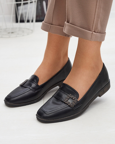 Чорні жіночі мокасини Criobis- Footwear