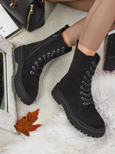 Dámské eko semišové workery Molistea