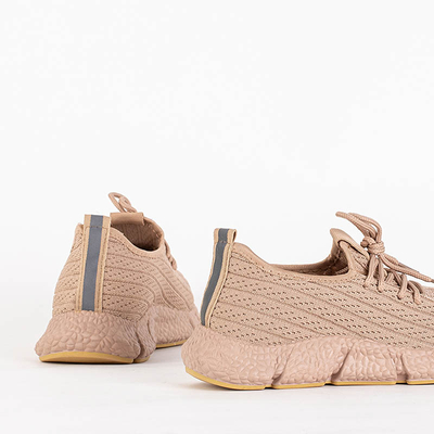 Бежеві жіночі кросівки Noliko