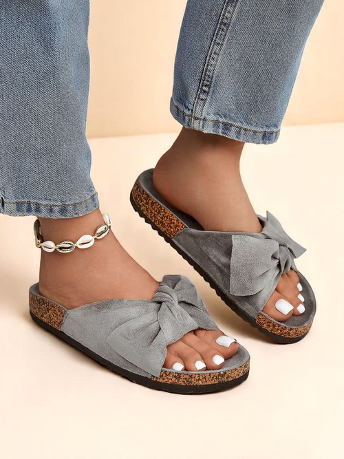 Royalfashion Жіночі шльопанці з кокардою Bubble Sun