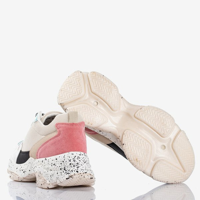 Vícebarevná dámská teniska s holografickými vložkami Muzzis - Obuv 1