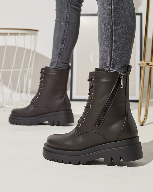 Жіночі черевики баггі чорного кольору Cemillo- Взуття