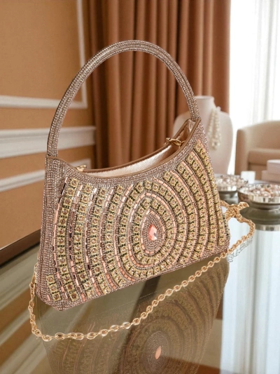 Royalfashion Копертова жіноча сумочка з цирконами Sova Glint