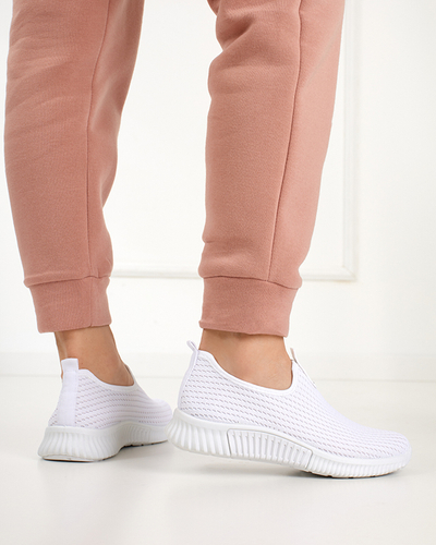 Bílé dámské slip-on tenisky Banila - Obuv