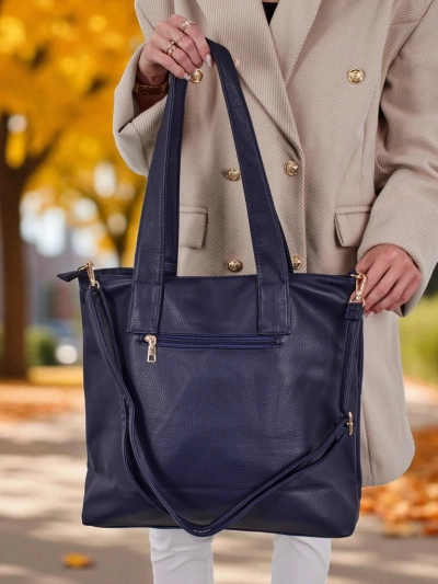 Velká dámská eko kožená shopper kabelka Moon Whisper