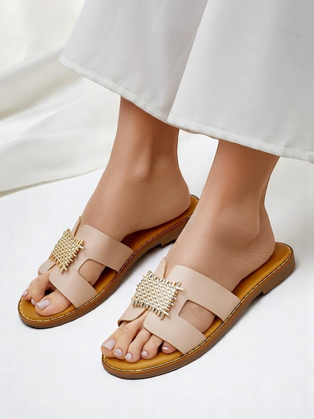 Royalfashion dámské dekorativní nazouváky s ornamentem Crattes