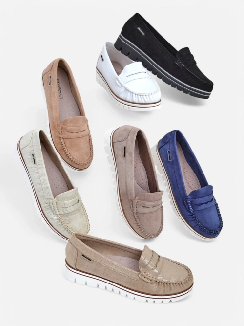 Royalfashion Жіночі еко-сальвіні мокасини Bellisse