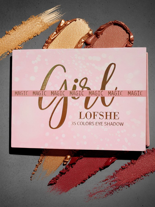 Палетка Girl Magic 35 тіней з блискітками та матовими відтінками Golden Chocolate Fudge