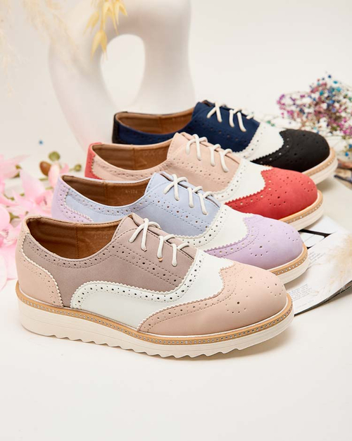 Жіночі напівчеревики Novlas на шнурівці Royalfashion