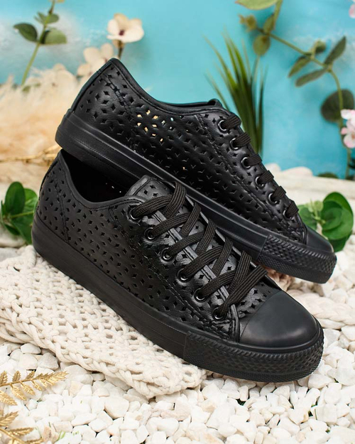 Royalfashion Жіночі ажурні кеди Navet