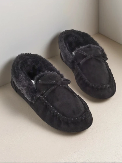 Royalfashion Dámské mokasíny s kožešinou Ahtikes