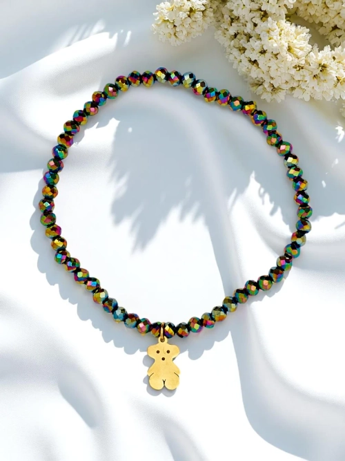 Royalfashion Жіночий браслет з підвіскою-ведмедиком