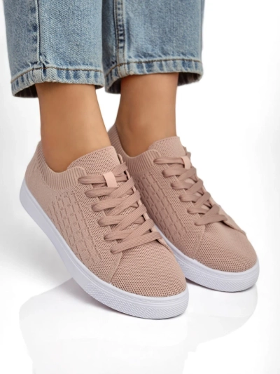 Dámské tenisky Royalfashion Calista Rosa - růžové boty na jaro a léto