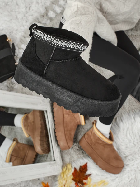 Krátké boty a'la sněhule dámské Nymeria