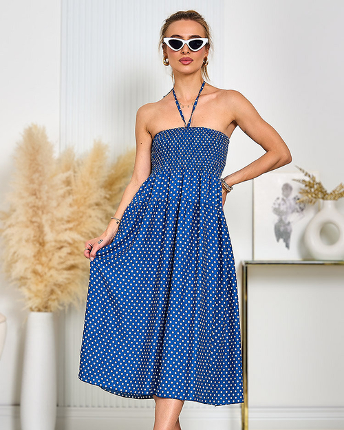 Royalfashion Жіноча сукня в горошок