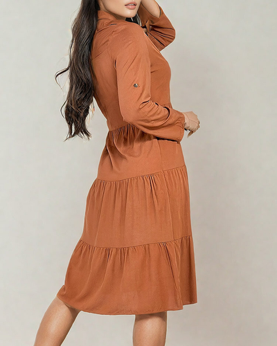 Royalfashion Dámské midi šaty