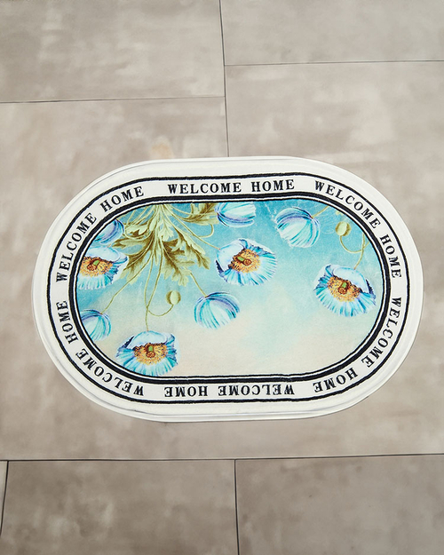 Royalfashion Килимок на підлогу з квітами 40x60