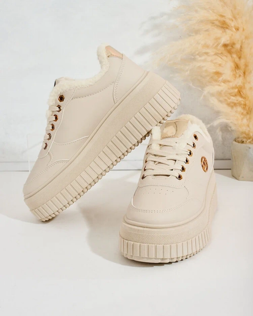 Royalfashion Утеплені жіночі кросівки з хутром Sofi