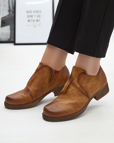 Жіночі напівчеревики з верблюжої екошкіри Ilioppa- Footwear