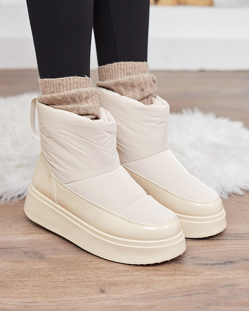 Жіночі снігоступи Royalfashion Beige Maderta
