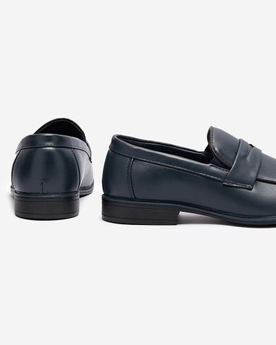 Námořnicky modrá pánská klasická polobotka Jerif - Obuv