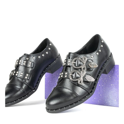 Černé boty na vysokém podpatku od Stavomeny - Obuv