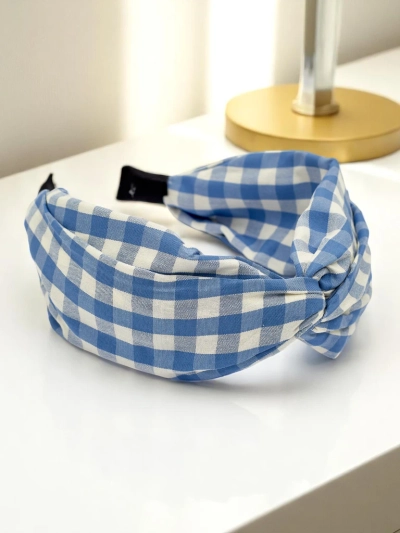 Royalfashion Kostkovaná čelenka Claras