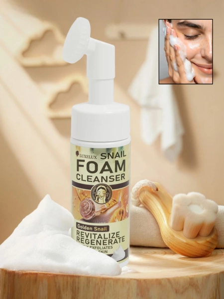 Aurelia Golden Snail Пінка Очищуюча з Муцином 150ml Люксова